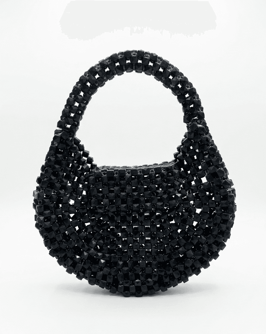 Black Handmade Purse –