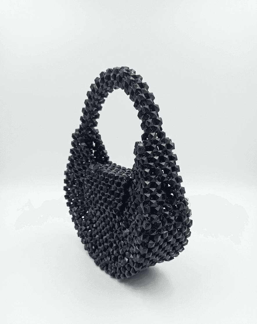 Black Handmade Purse – view 2