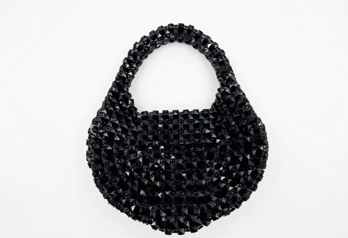 Black Handmade Purse – view 4